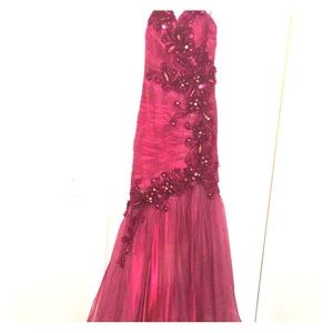 Prom evening gown